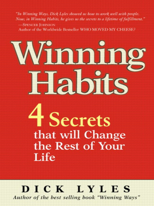 Title details for Winning Habits by Dick Lyles - Available